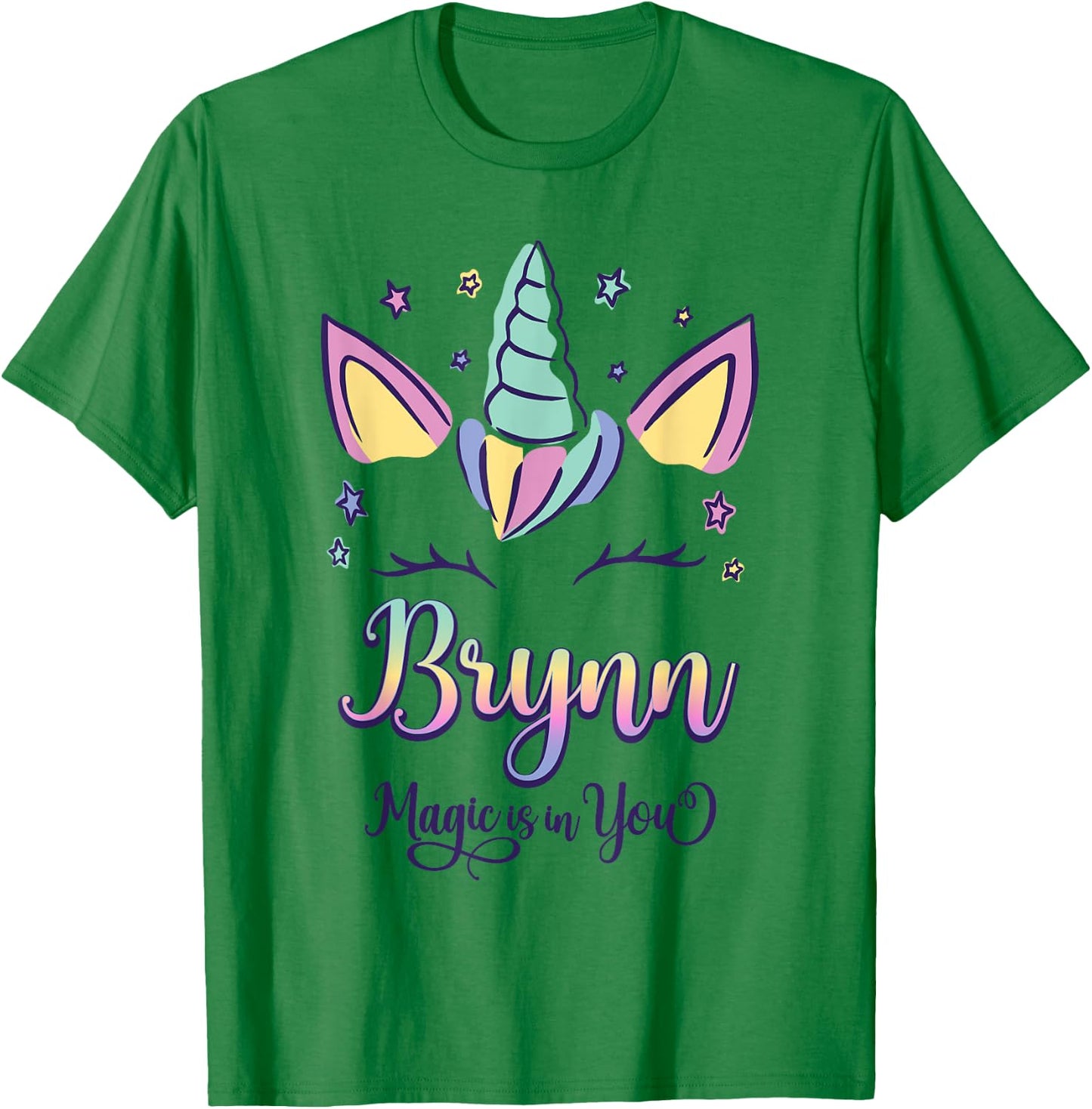 First Name Brynn Personalized I Love Brynn T-Shirt - T-Shirt | Irish Green