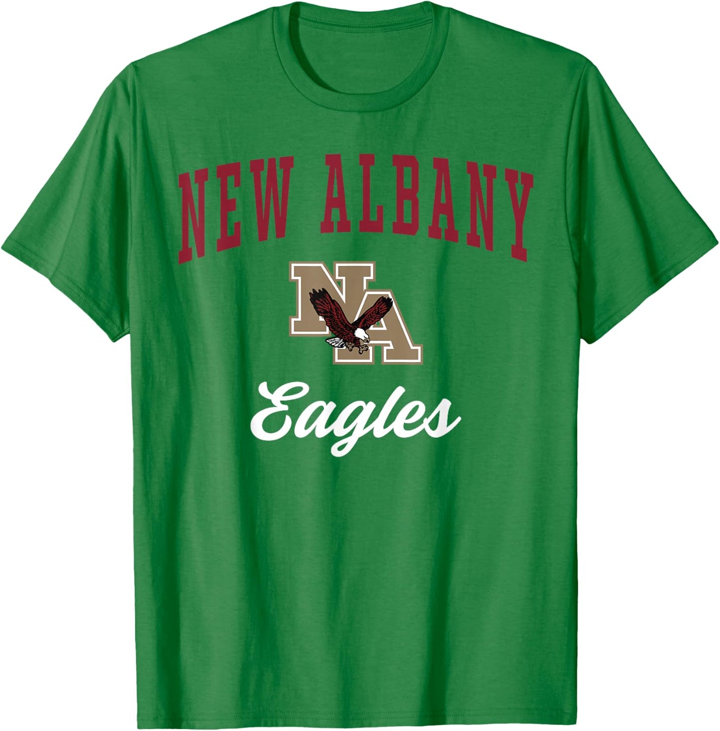 New Albany High School Eagles T-Shirt - T-Shirt | Irish Green