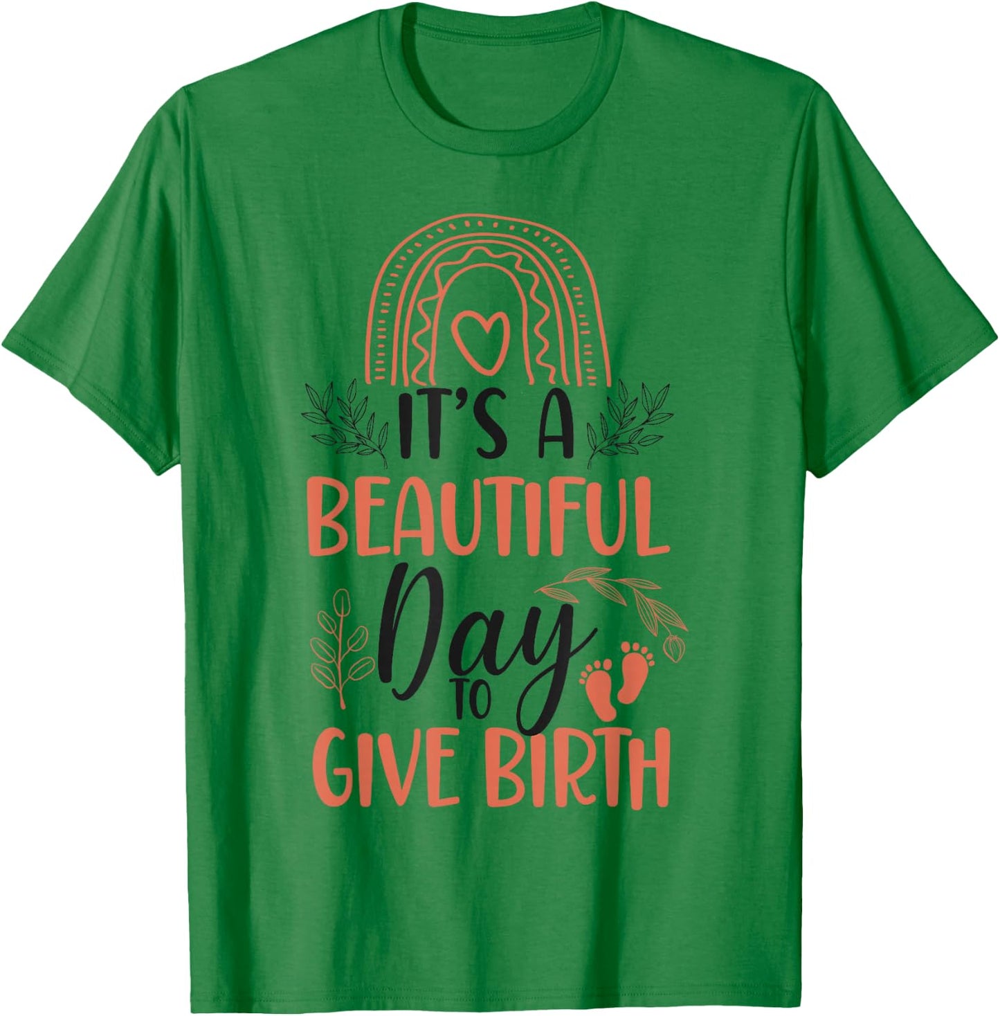 LD Labour And Delivery Nurse Midwife Birth Worker Doula T-Shirt - T-Shirt | Irish Green