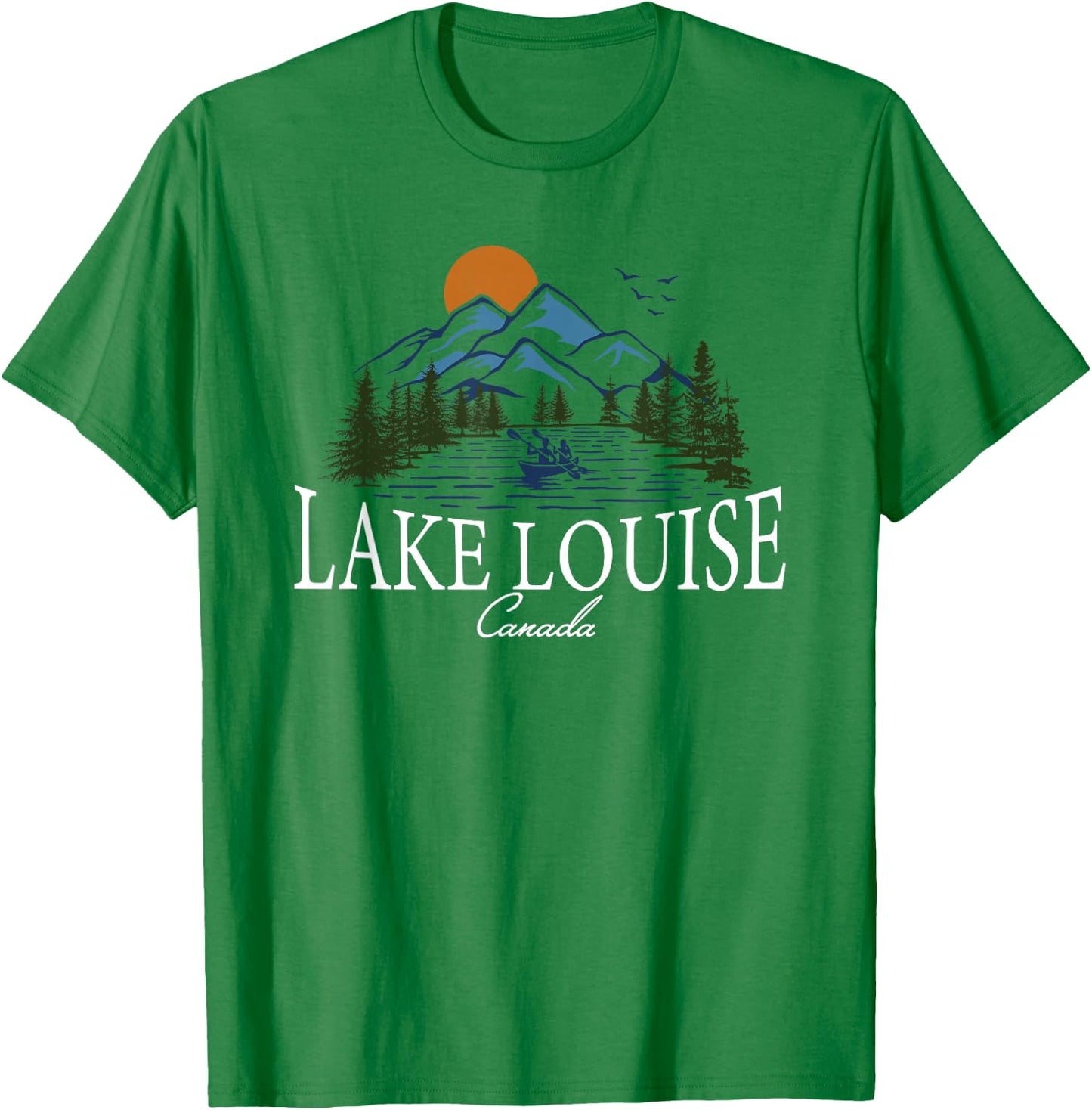 Lake Louise Alberta Canada T-Shirt - T-Shirt | Irish Green