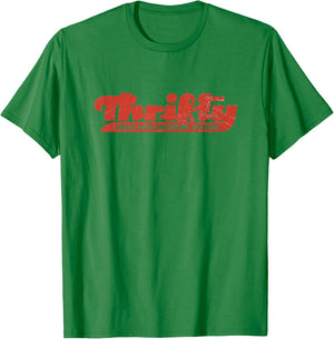 Thrifty Store Los Angeles Retro Vintage T-Shirt - T-Shirt | Irish Green