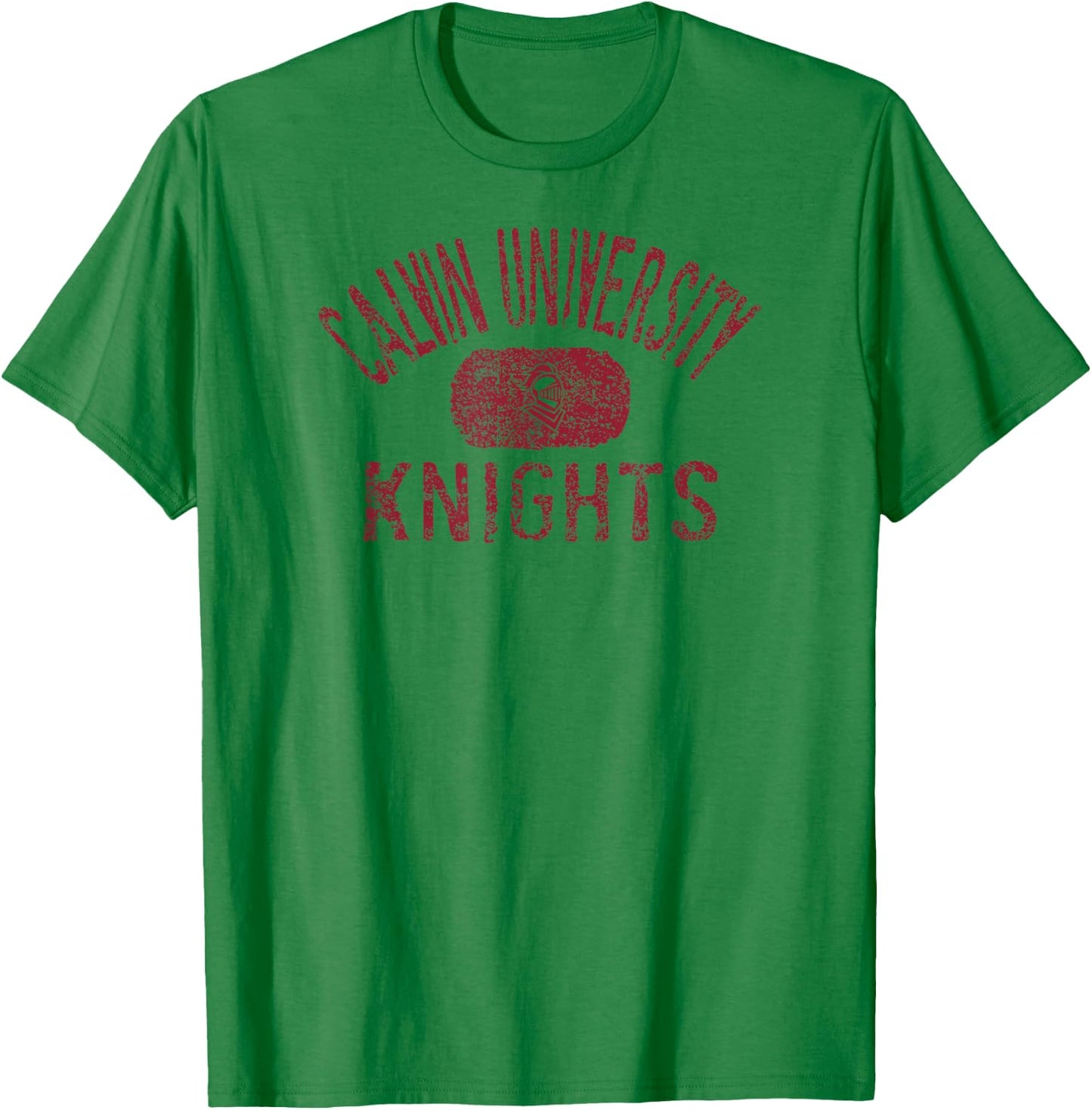Calvin Knights Vintage Gray Officially Licensed T-Shirt - T-Shirt | Irish Green