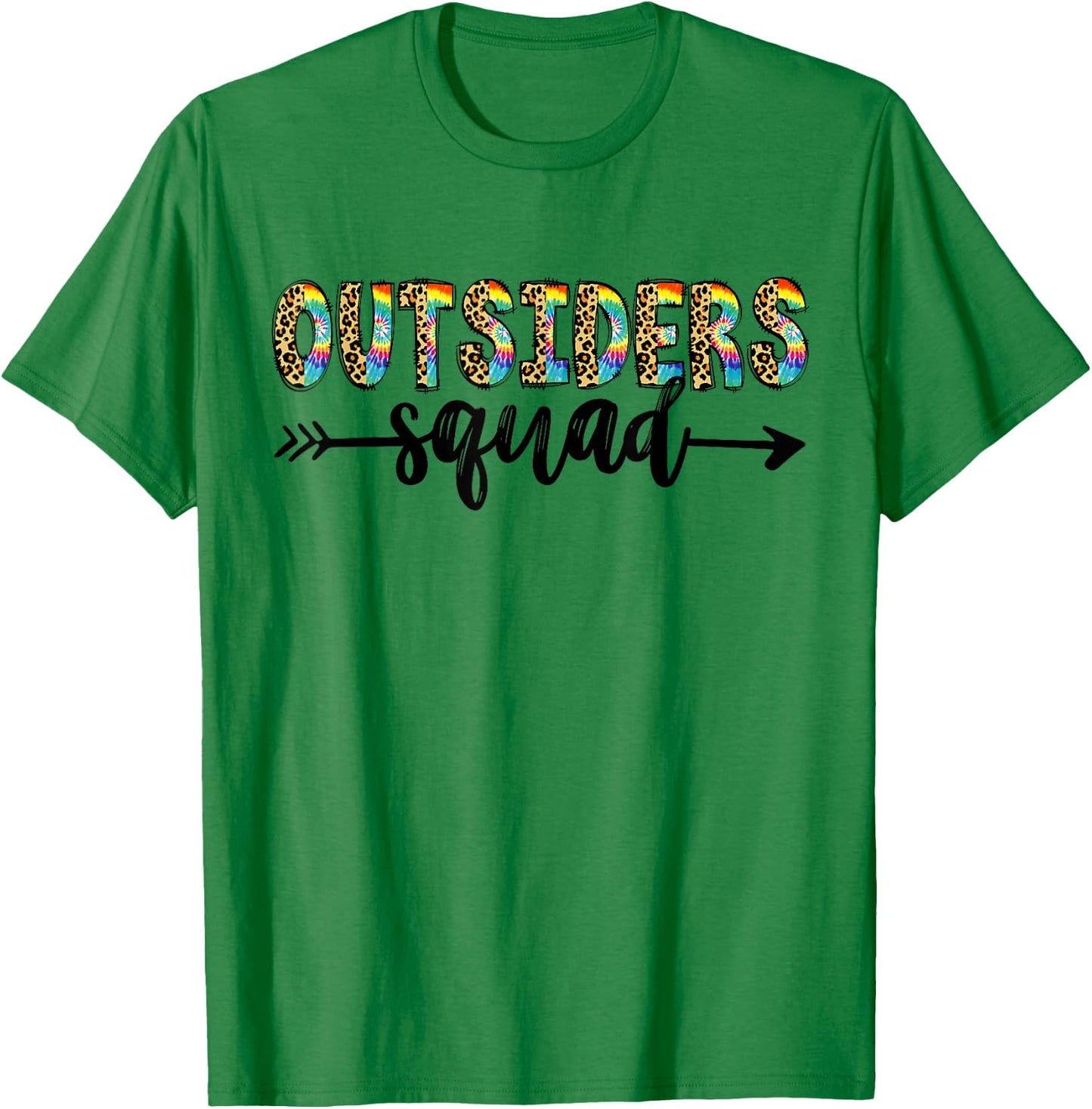 Outsiders Squad Back To School Matching Teacher Student T-Shirt - T-Shirt | Irish Green