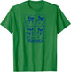 Hamm's - Beer Bear Cartoon Mascot Sascha Face Grid T-Shirt - T-Shirt | Irish Green
