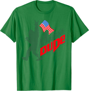 Mountain Dude Funny Bigfoot Sasquatch Hiking Gifts Men Women T-Shirt - T-Shirt | Irish Green