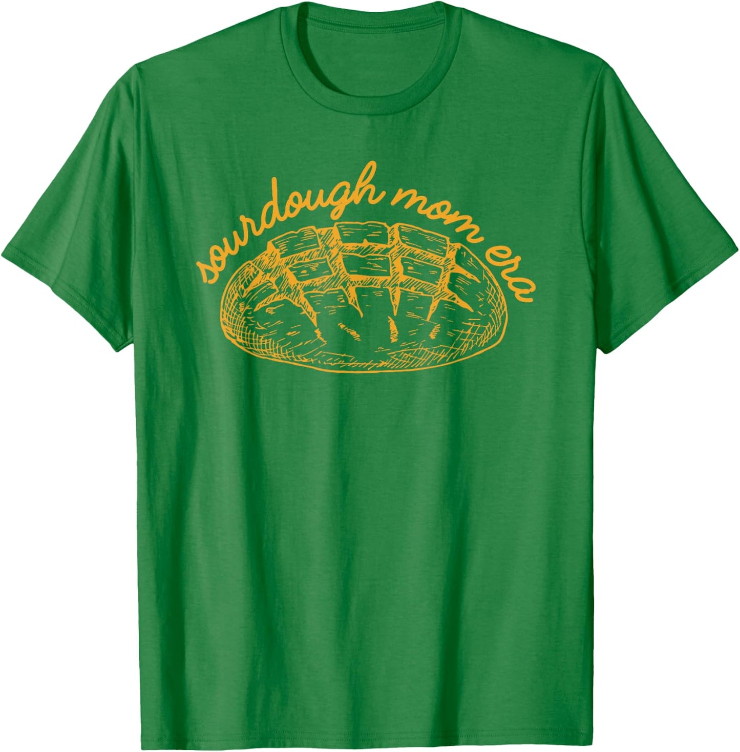 In My Sourdough Mom Era Baking Bread Lover Baker Women T-Shirt - T-Shirt | Irish Green
