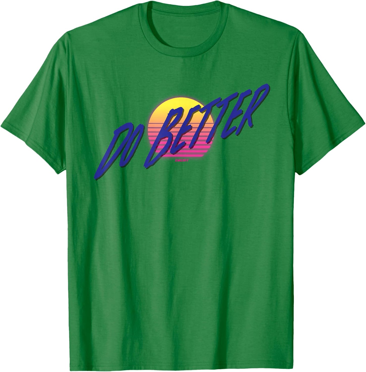 IYCRT Do Better Classic Fit Grey Cotton Polyester Women's Small XS Regular Sleeve T-Shirt - T-Shirt | Irish Green