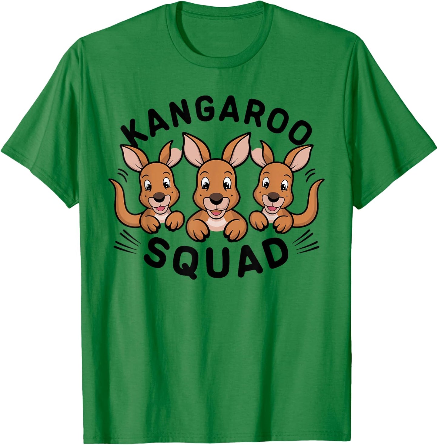 Australian Kangaroo Squad for Aussie | Kids Kangaroo T-Shirt - T-Shirt | Irish Green