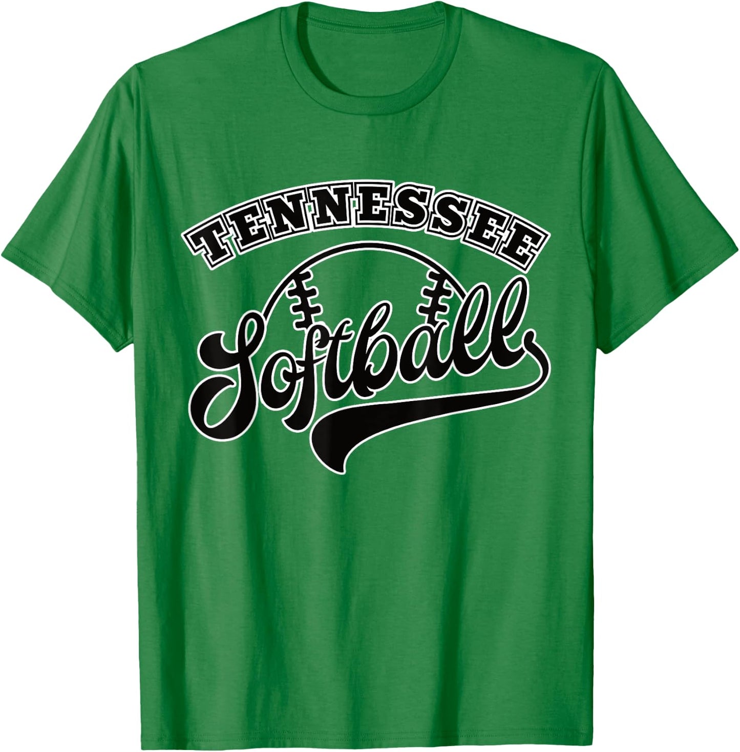 Tennessee Softball - Softball Fan T-Shirt - T-Shirt | Irish Green