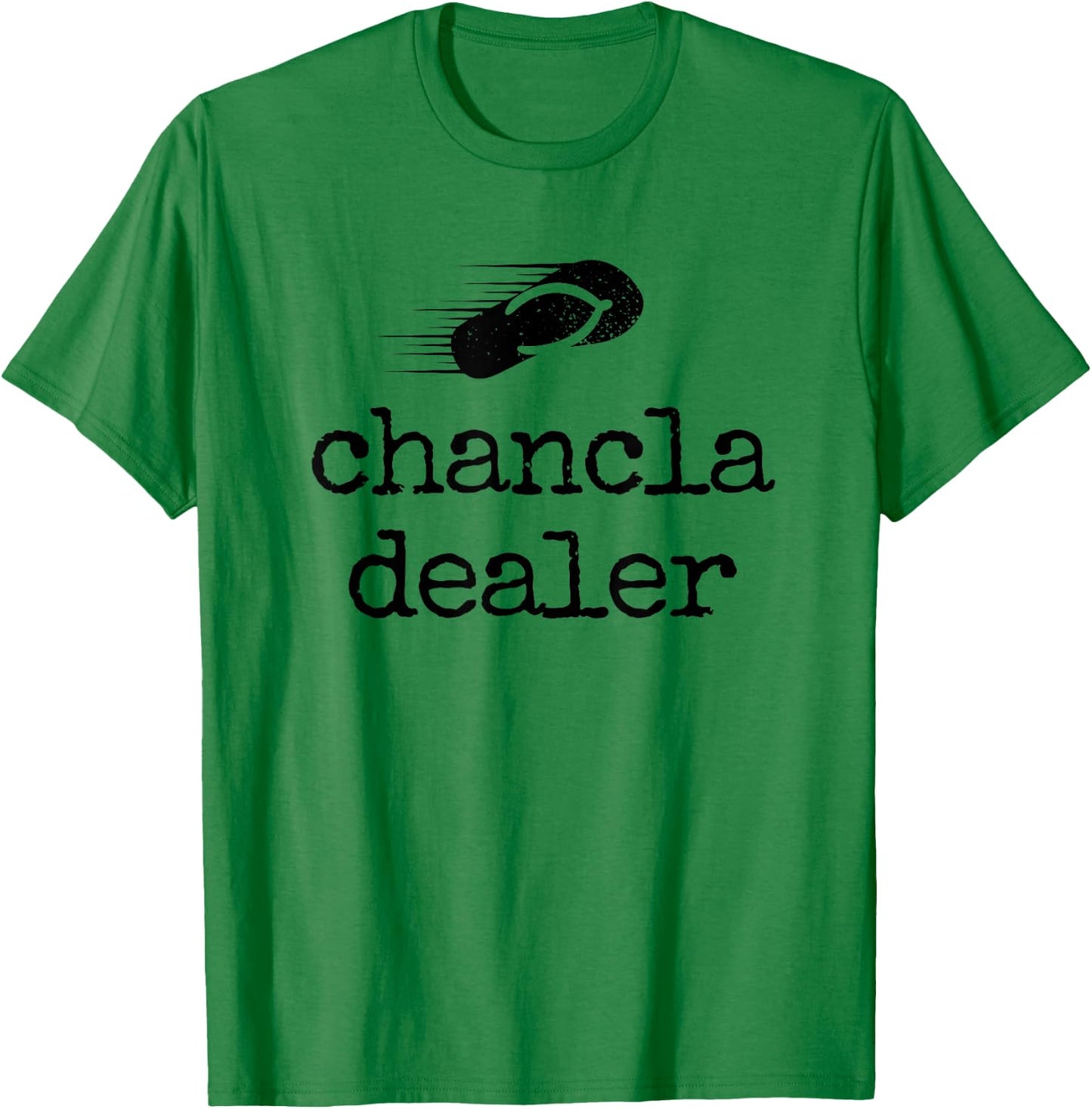 Chancla Dealer Retro Hispanic Heritage Month Mom Chancleta T-Shirt - T-Shirt | Irish Green