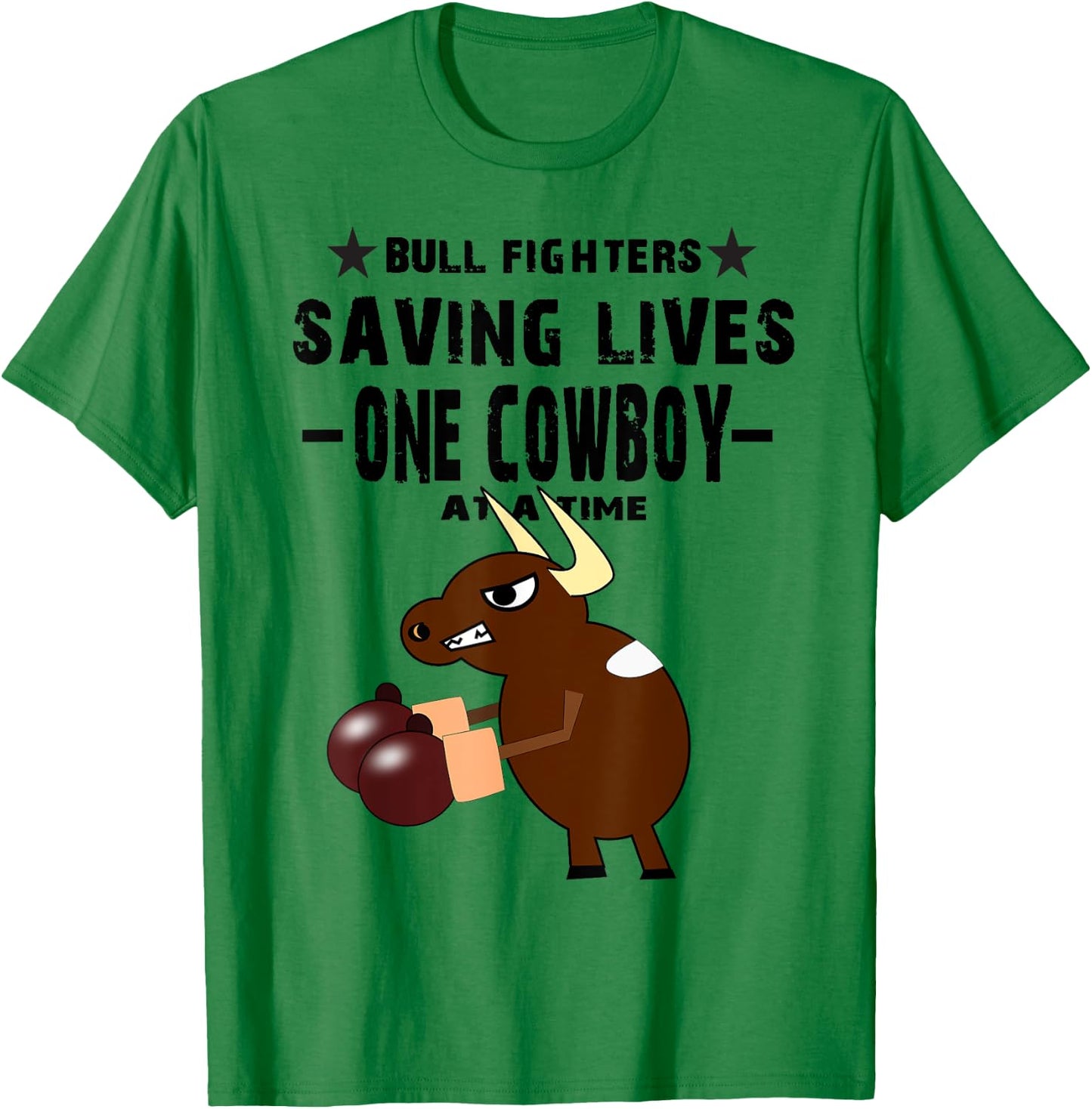 Bull Fighting Shirt & Women T-Shirt - T-Shirt | Irish Green