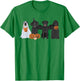 Cute Black Labrador Dog Halloween Pumpkin Labrador Dog Mom Men Women T-Shirt - T-Shirt | Irish Green