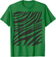 Funny Zebra Print Halloween Striped Animal Easy DIY Costume T-Shirt - T-Shirt | Irish Green