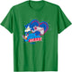 Sonic The Hedgehog Valentine's Day You Control My Heart Logo T-Shirt - T-Shirt | Irish Green