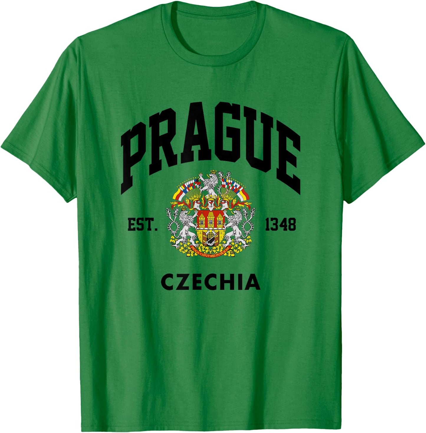 Prague Czech, Prague trip, Czech Capital Prague gift T-Shirt - T-Shirt | Irish Green