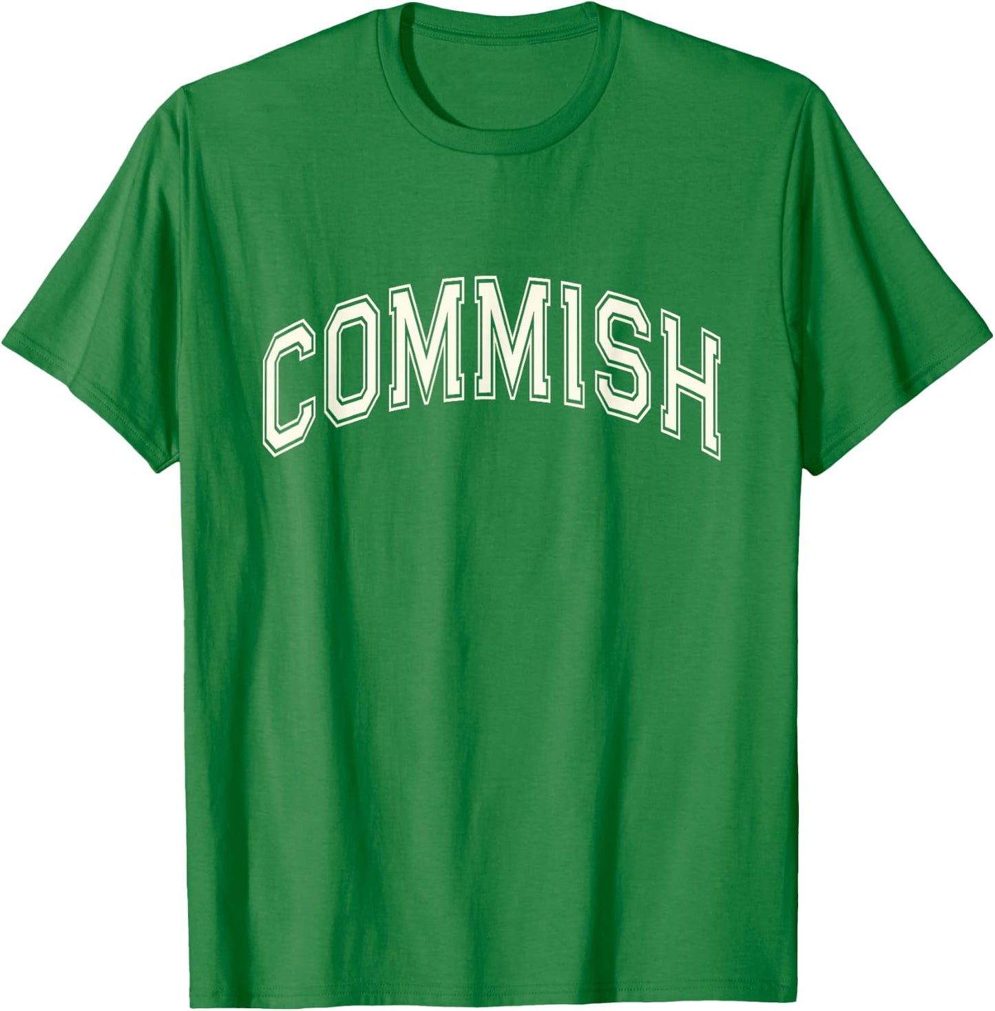 Funny Fantasy Football COMMISH Drafting Champ Commissioner T-Shirt - T-Shirt | Irish Green