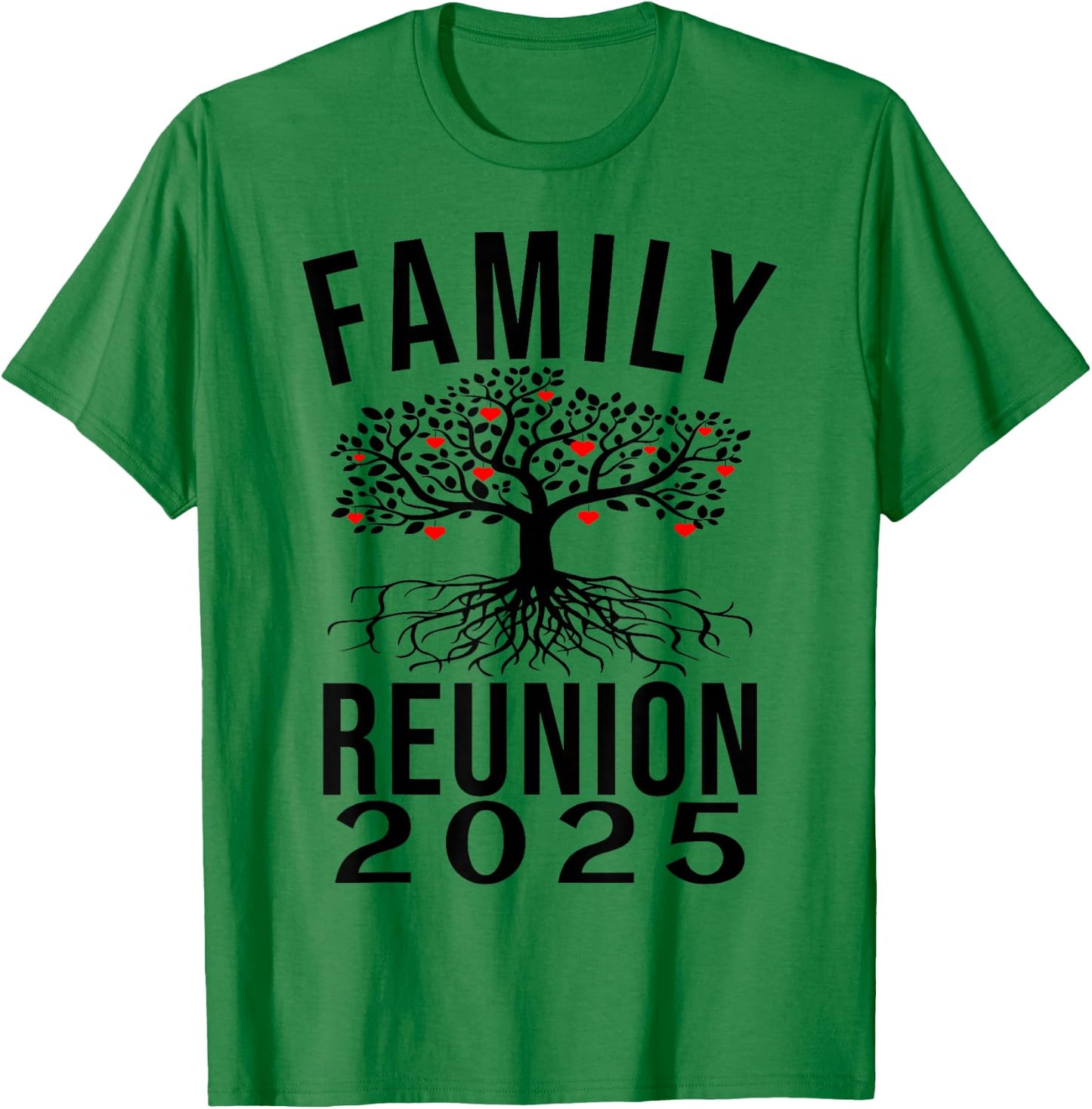 Family Reunion 2025 Family Reunion Vacation Matching Group T-Shirt - T-Shirt | Irish Green
