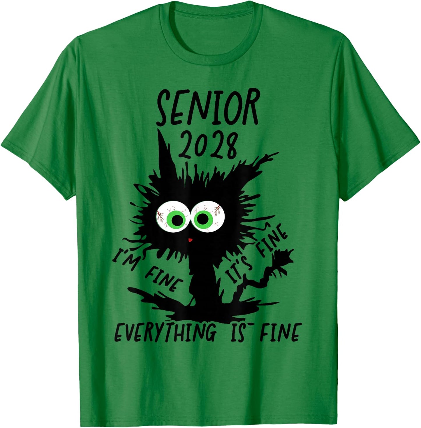 Senior 2028 T-Shirt - T-Shirt | Irish Green
