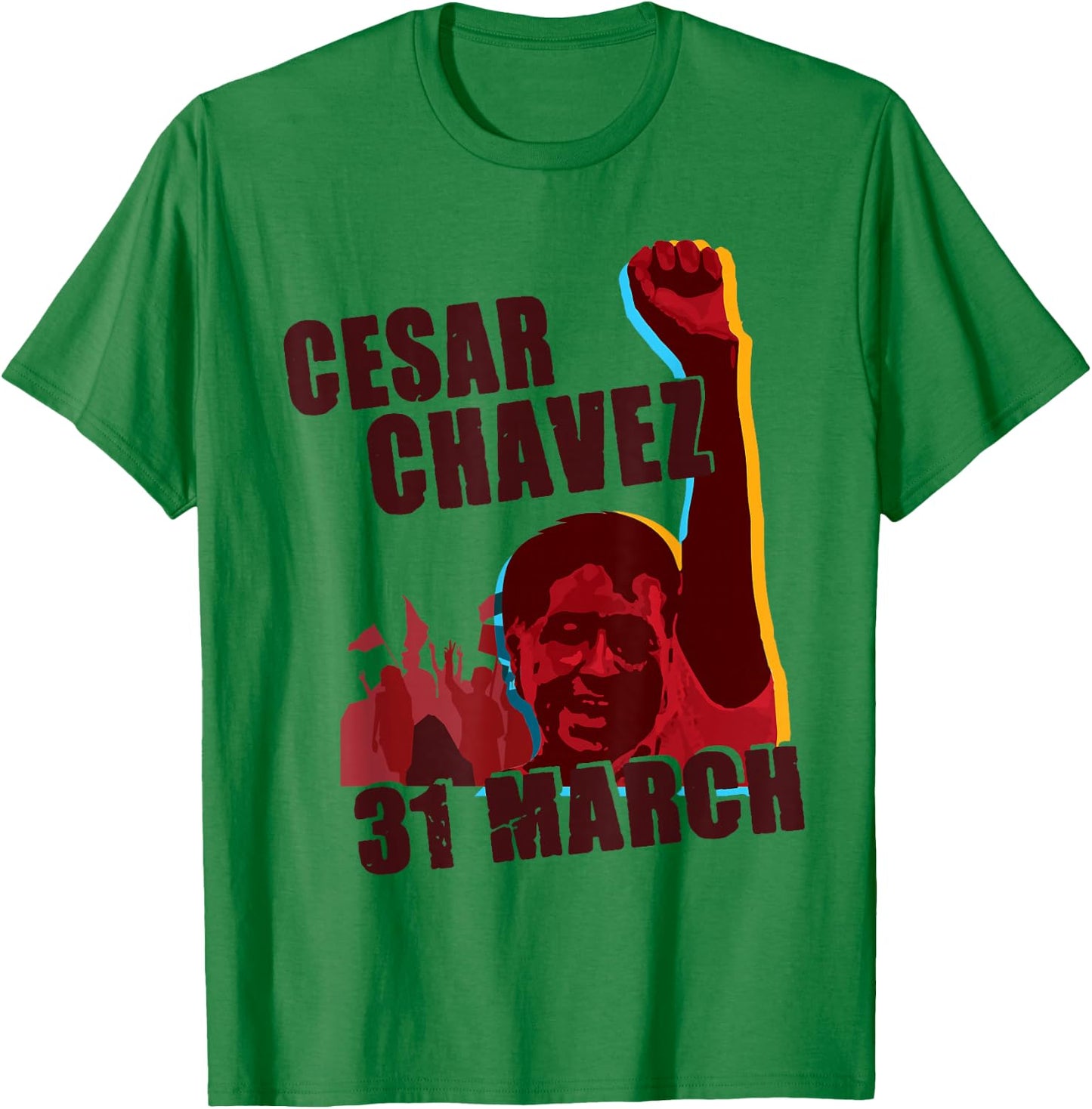31 March Holiday Gift I Si Se Puede T-Shirt - T-Shirt | Irish Green
