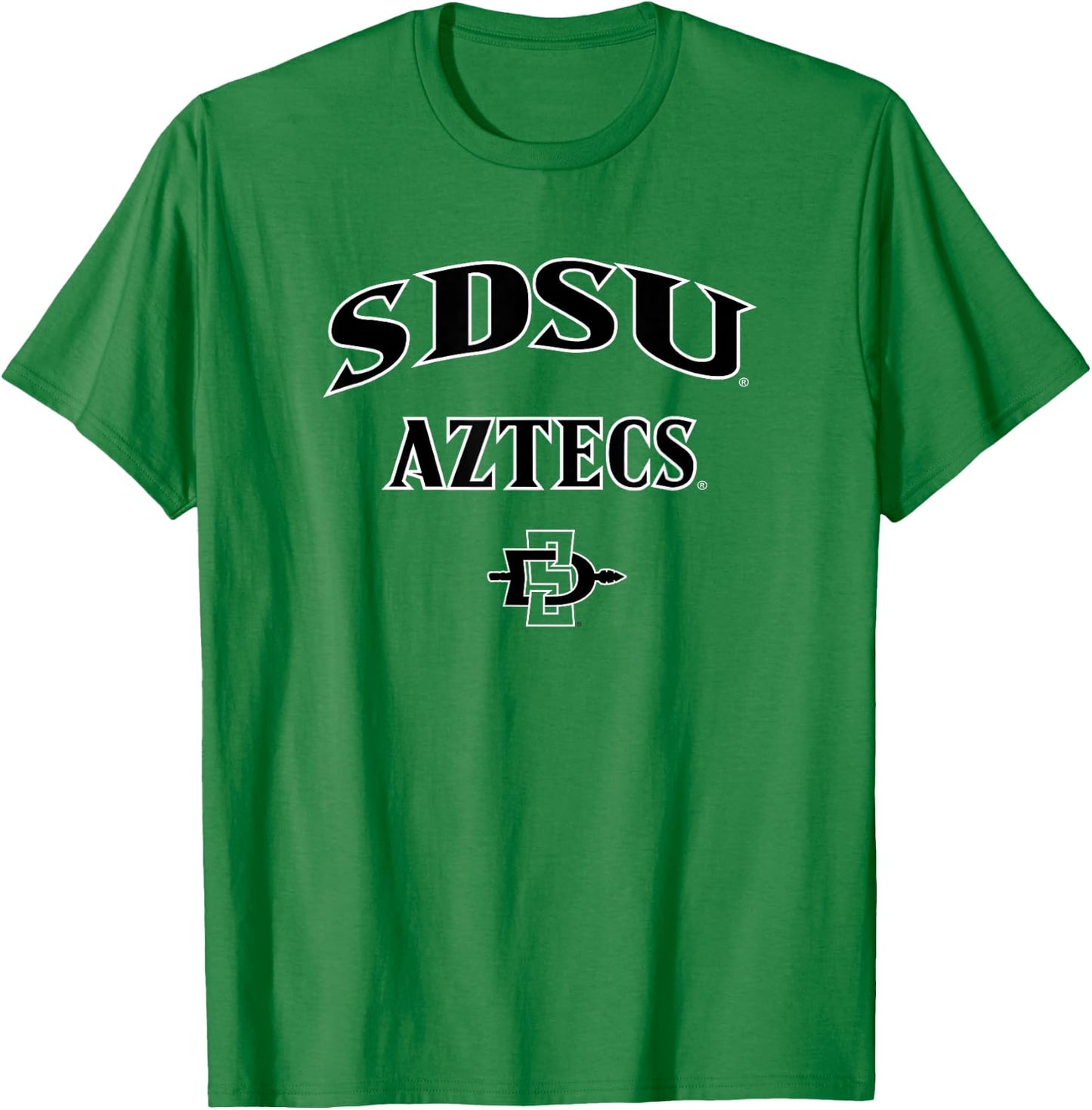 San Diego State Aztecs SDSU Red Officially Licensed T-Shirt - T-Shirt | Irish Green