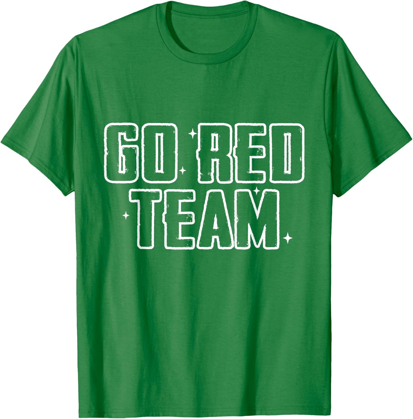 Sleepaway Summer Camp Color war Go Red Team Spirit Kids T-Shirt - T-Shirt | Irish Green
