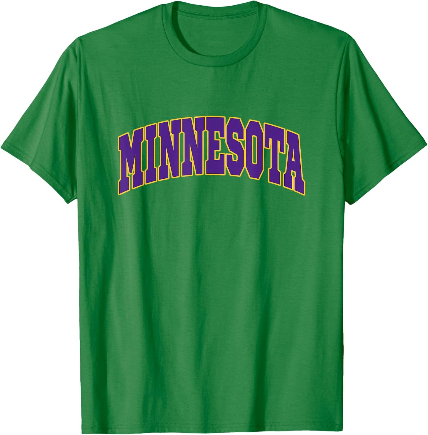 Graphic Apparel Co. - MINNESOTA - Classic White -Kids T-Shirt - T-Shirt | Irish Green