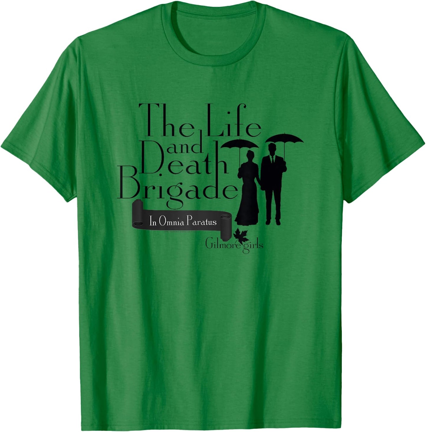 Gilmore Girls The Life and Death Brigade T-Shirt - T-Shirt | Irish Green