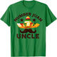 Number One Juan Uncle Funny Mexican Uncles Father's Day T-Shirt - T-Shirt | Irish Green