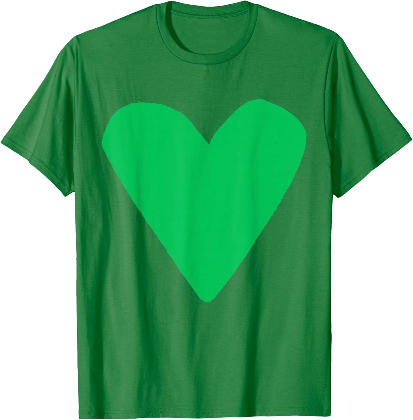 Green Heart Pink T-Shirt - T-Shirt | Irish Green