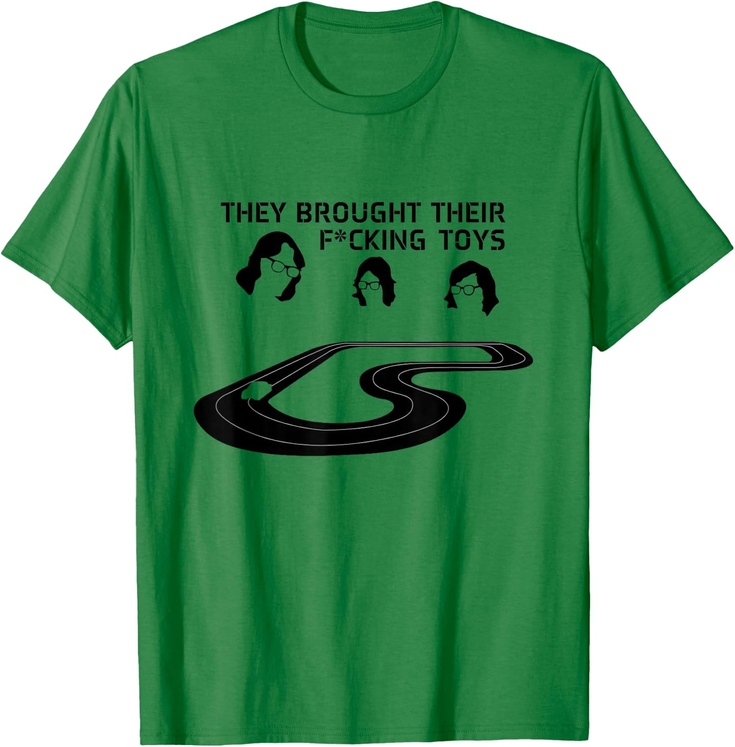 Slap Shot Brothers - They Brought Their Toys Shirt T-Shirt - T-Shirt | Irish Green