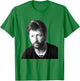 Eric Clapton Portrait 1985 By Allan Ballard T-Shirt - T-Shirt | Irish Green