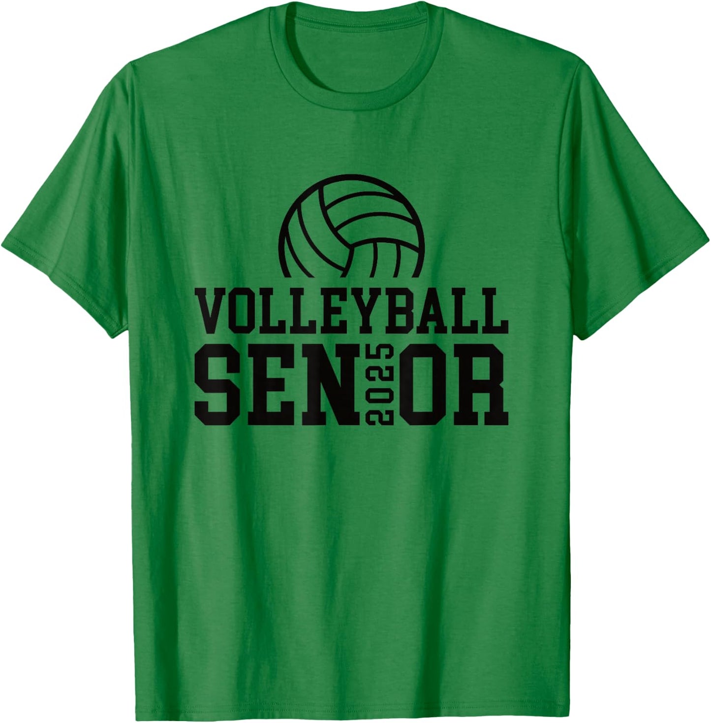 Class of 2025 Volleyball Senior Night T-Shirt - T-Shirt | Irish Green