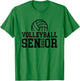 Class of 2025 Volleyball Senior Night T-Shirt - T-Shirt | Irish Green