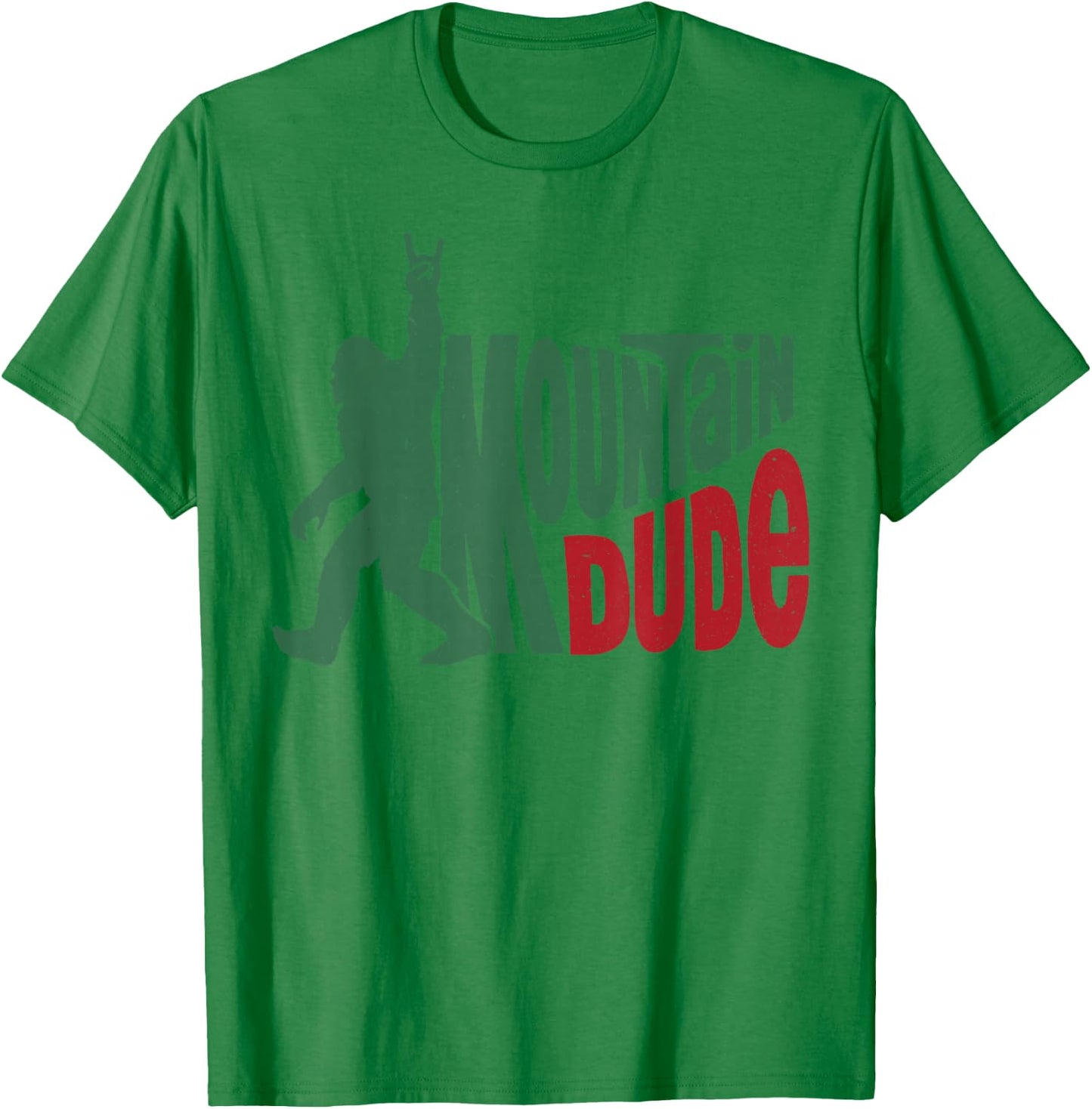 Bigfoot Mountain Dude T-Shirt - T-Shirt | Irish Green