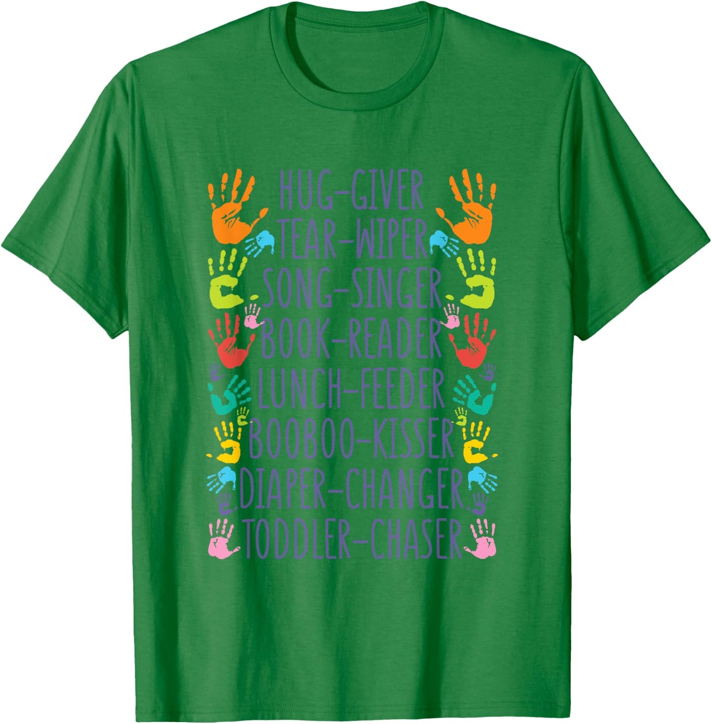 Daycare Provider Daycare Teacher childcare provider T-Shirt - T-Shirt | Irish Green