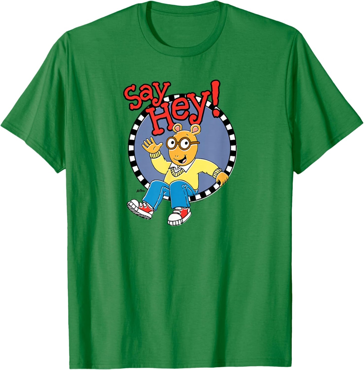 Arthur Say Hey Arthur Waving Logo T-Shirt - T-Shirt | Irish Green
