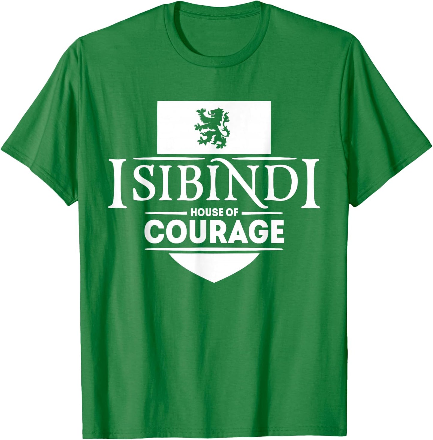 Isibindi Courage, School Spirit Courageous, Green T-Shirt - T-Shirt | Irish Green