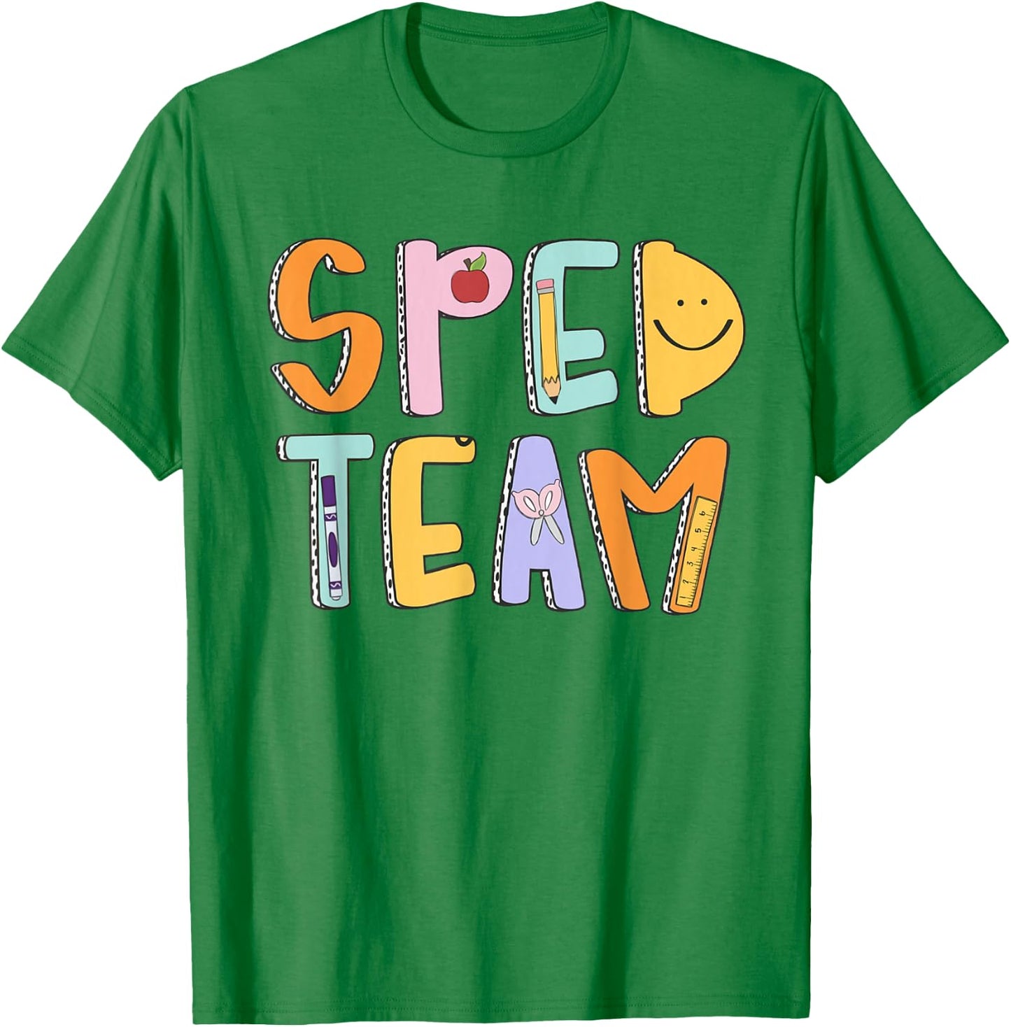 Women Special Education Teacher Back To School SPED Team T-Shirt - T-Shirt | Irish Green