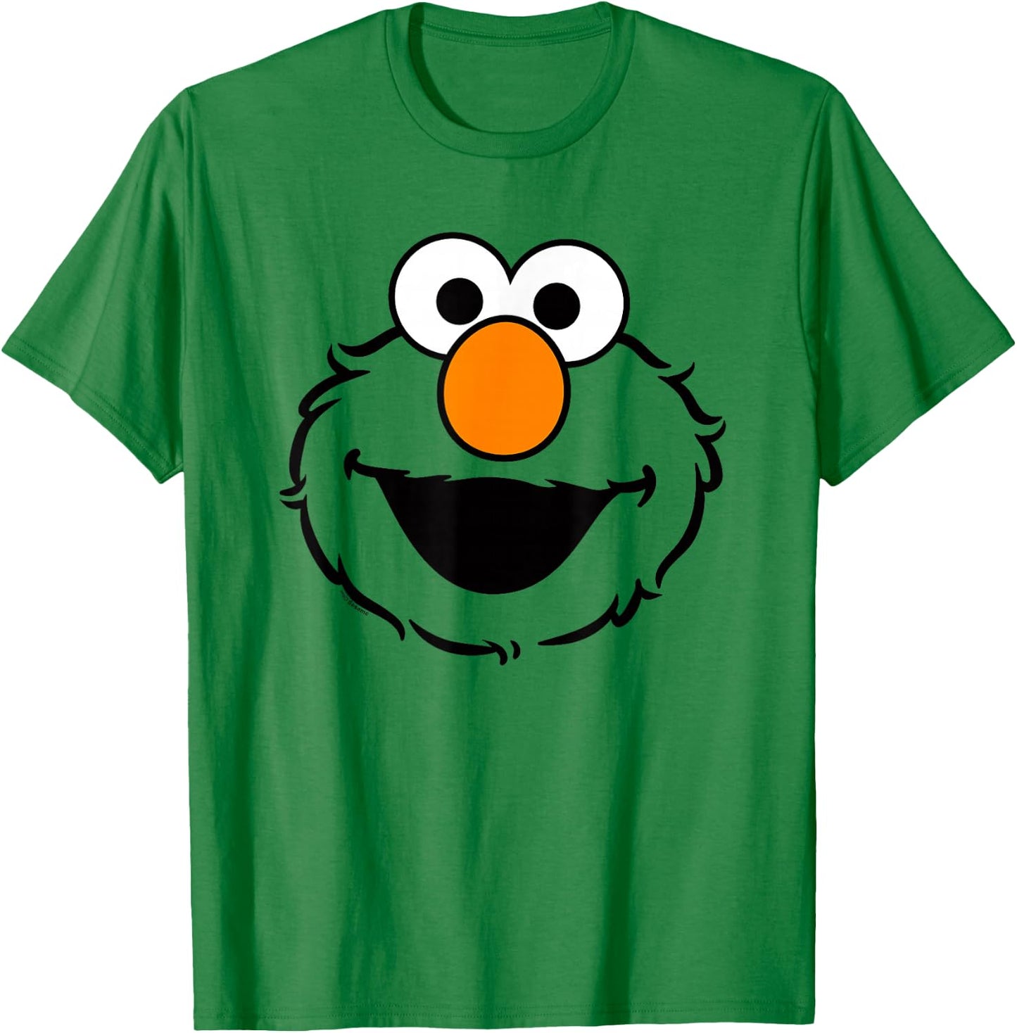 Sesame Street Elmo Full Face Halloween Costume T-Shirt - T-Shirt | Irish Green