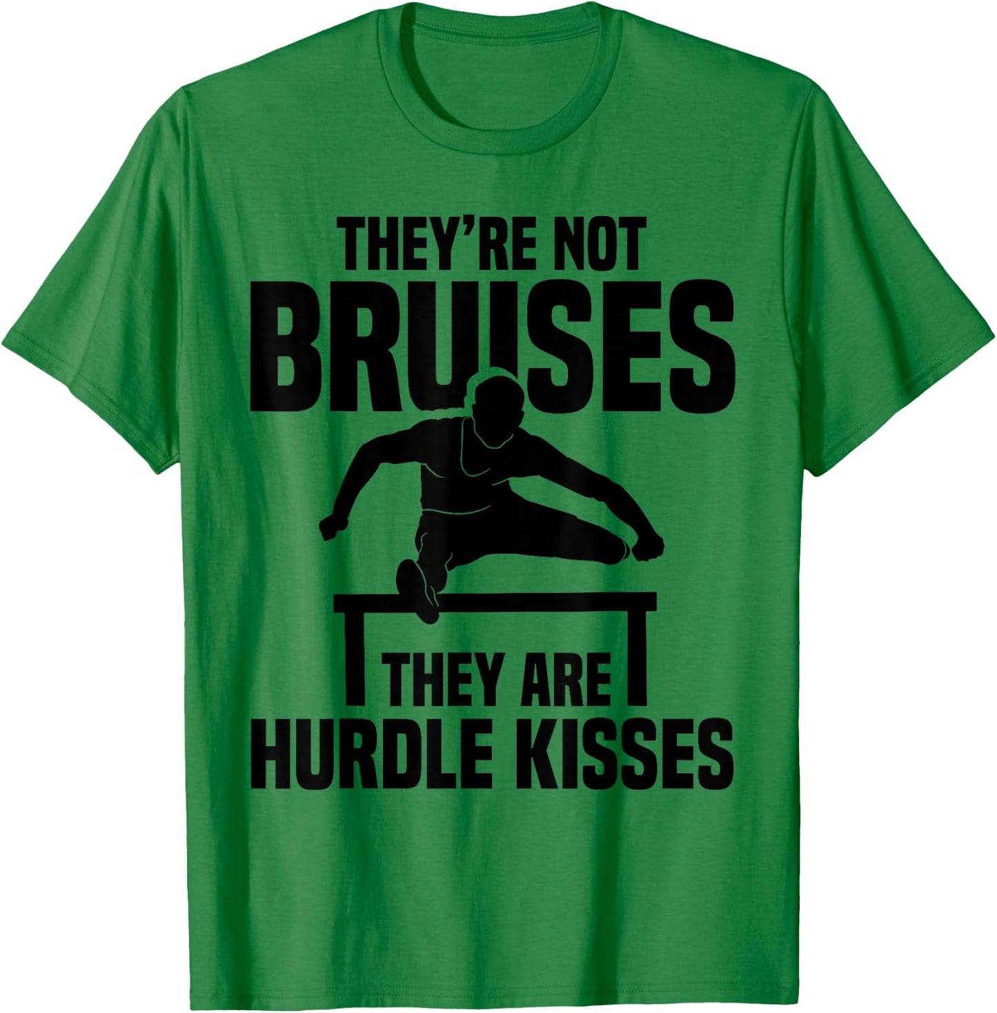Track & Field Hurdles Shoes Hurdles Spikes Men Hurdler T-Shirt - T-Shirt | Irish Green