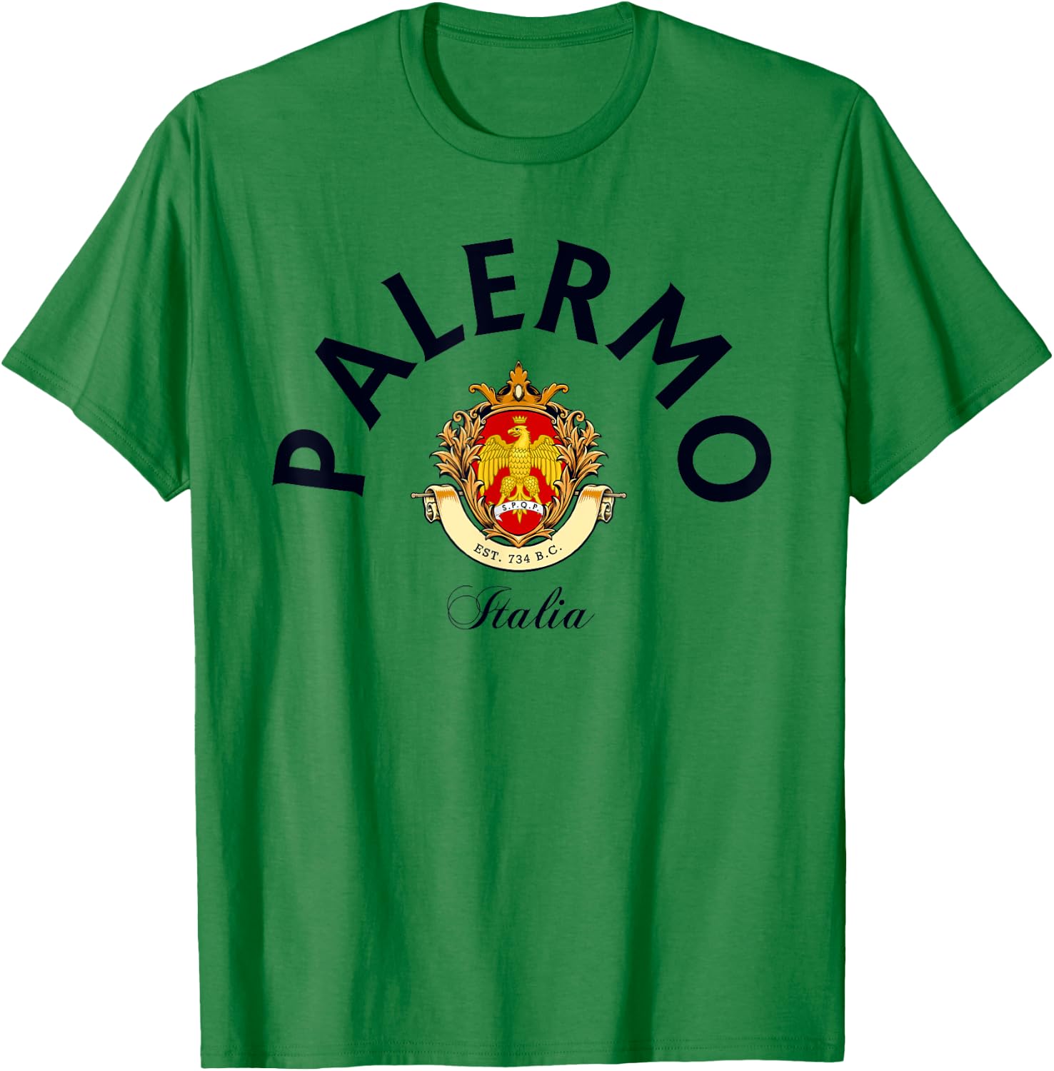Palermo Italia Palermo trip Palermo fan Palermo Italy T-Shirt - T-Shirt | Irish Green
