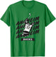 Anaheim Ducks Graffiti Orange Officially Licensed T-Shirt - T-Shirt | Irish Green