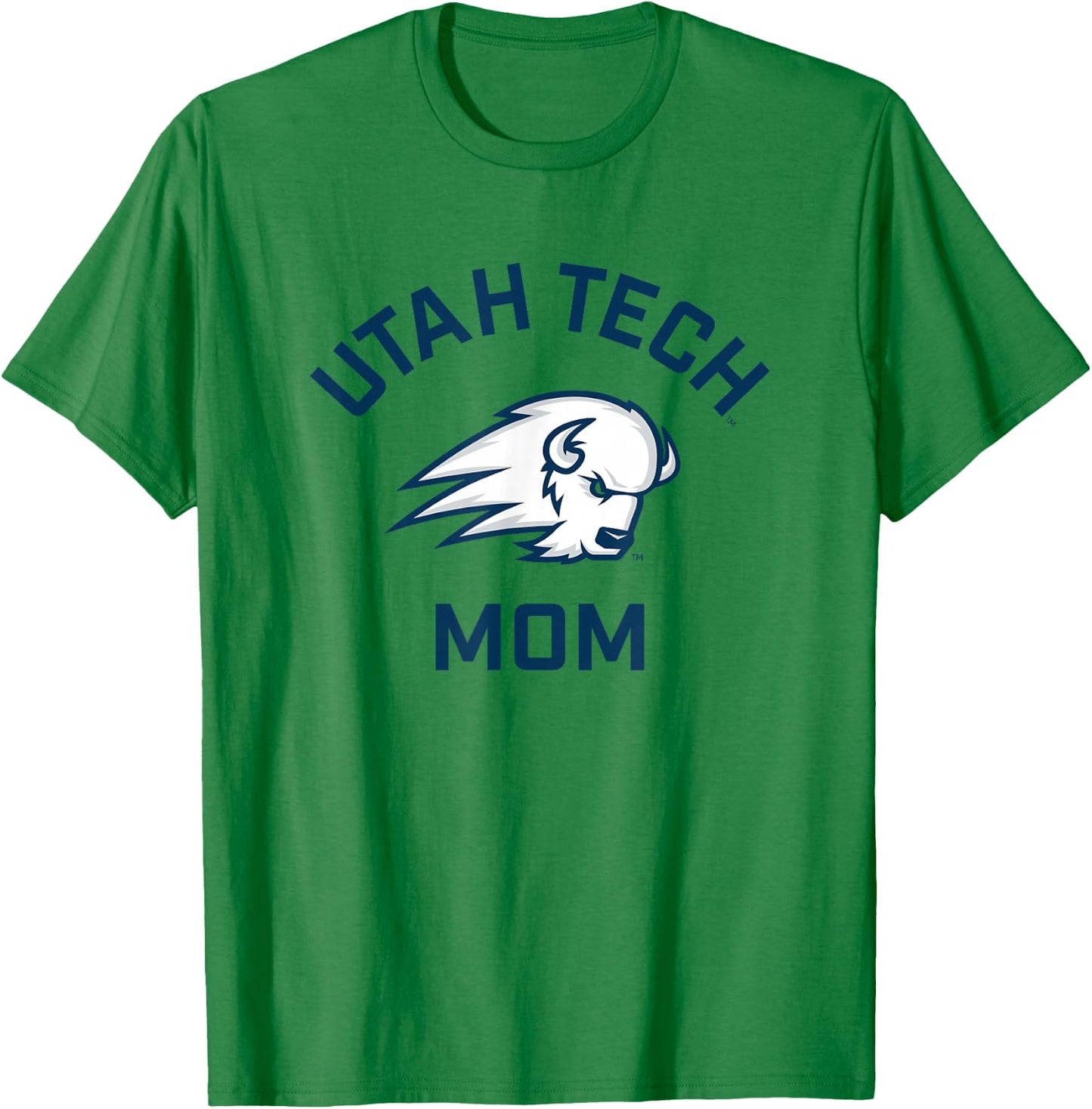 Utah Tech Trailblazers Arched Mom T-Shirt - T-Shirt | Irish Green