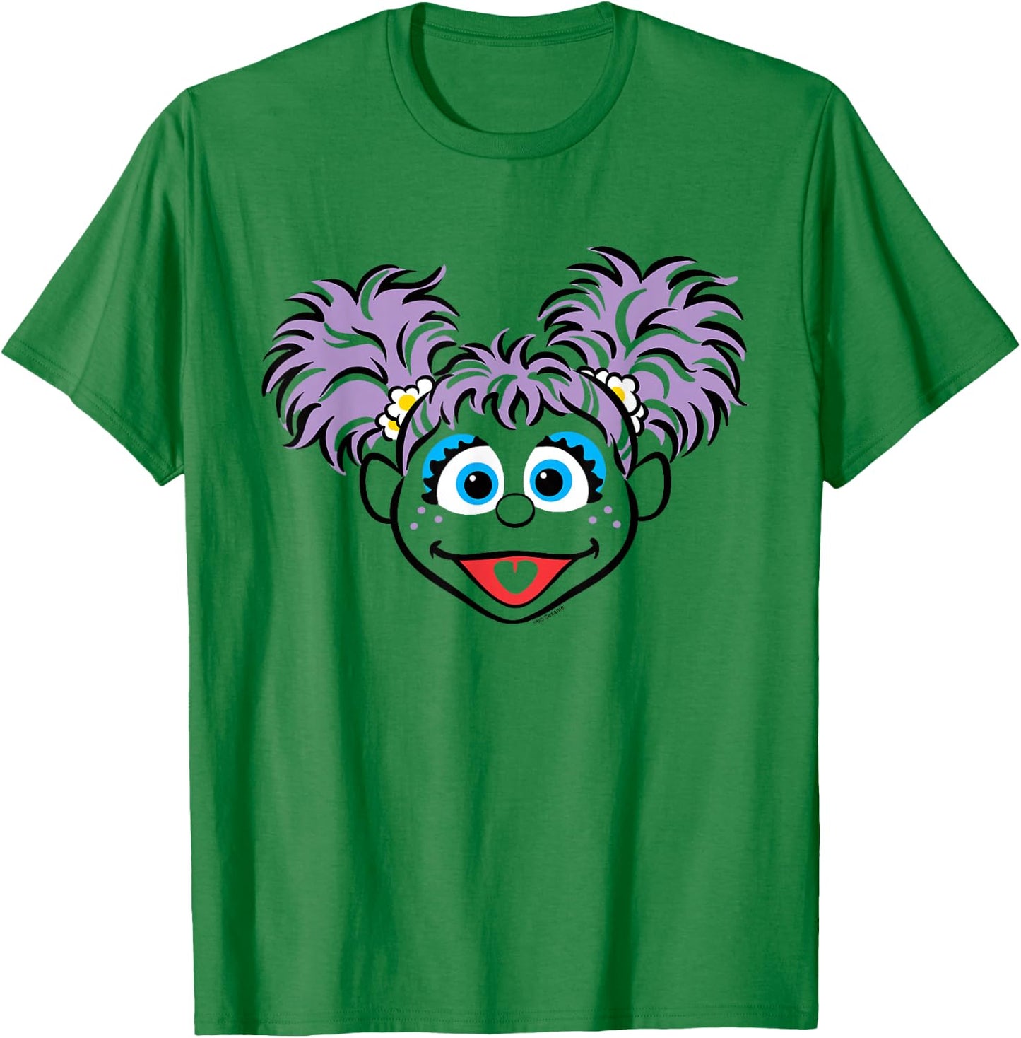 Sesame Street Abby Cadabby Full Face Halloween Costume T-Shirt - T-Shirt | Irish Green