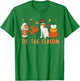 Tis The Season German Shorthaired Pointer Dog Fall Pumpkin T-Shirt - T-Shirt | Irish Green