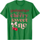 Godmother of the Cherry Sweet One Coquette First Bday 1st T-Shirt - T-Shirt | Irish Green