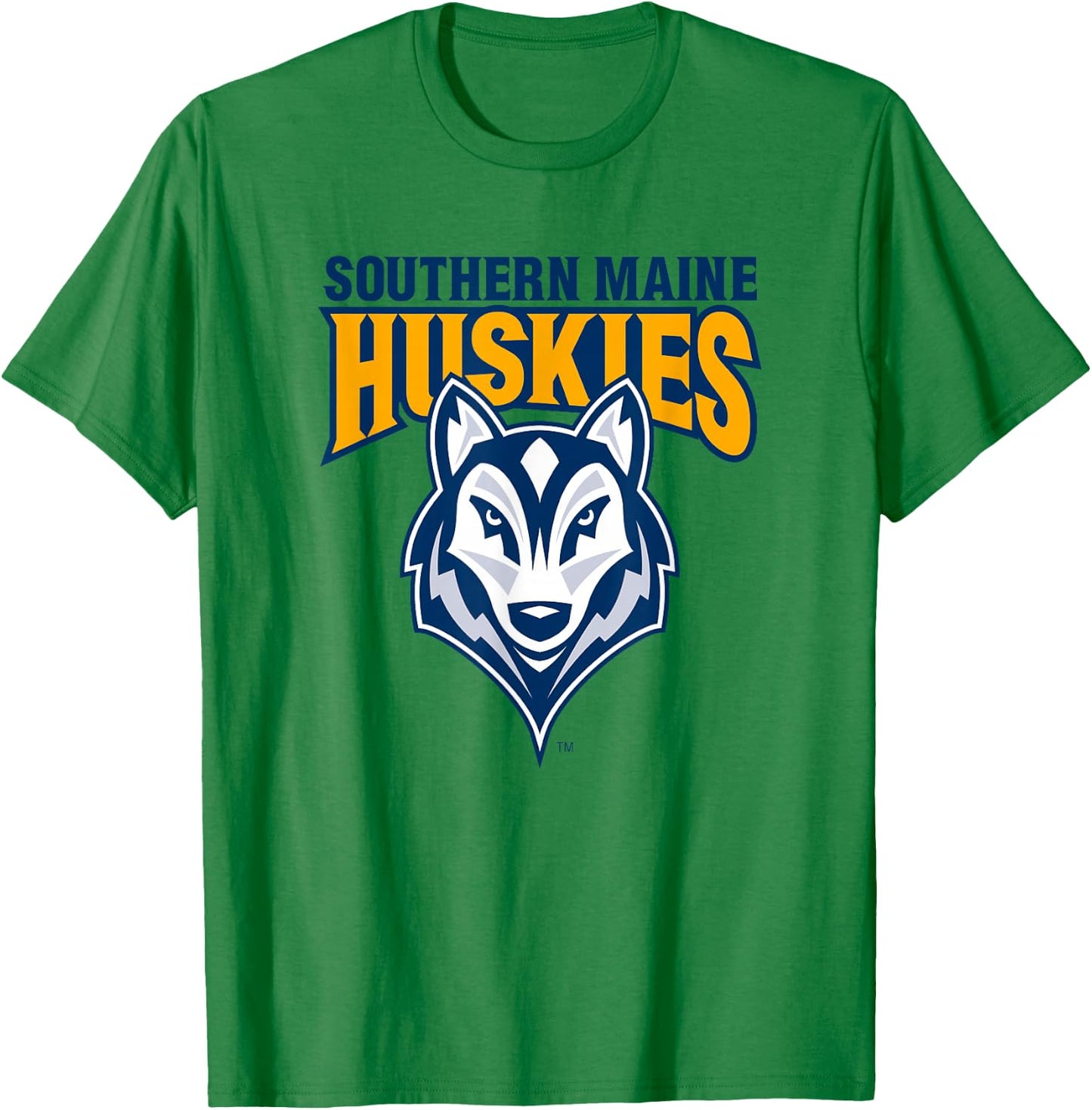 University of Southern Maine USM Huskies T-Shirt - T-Shirt | Irish Green