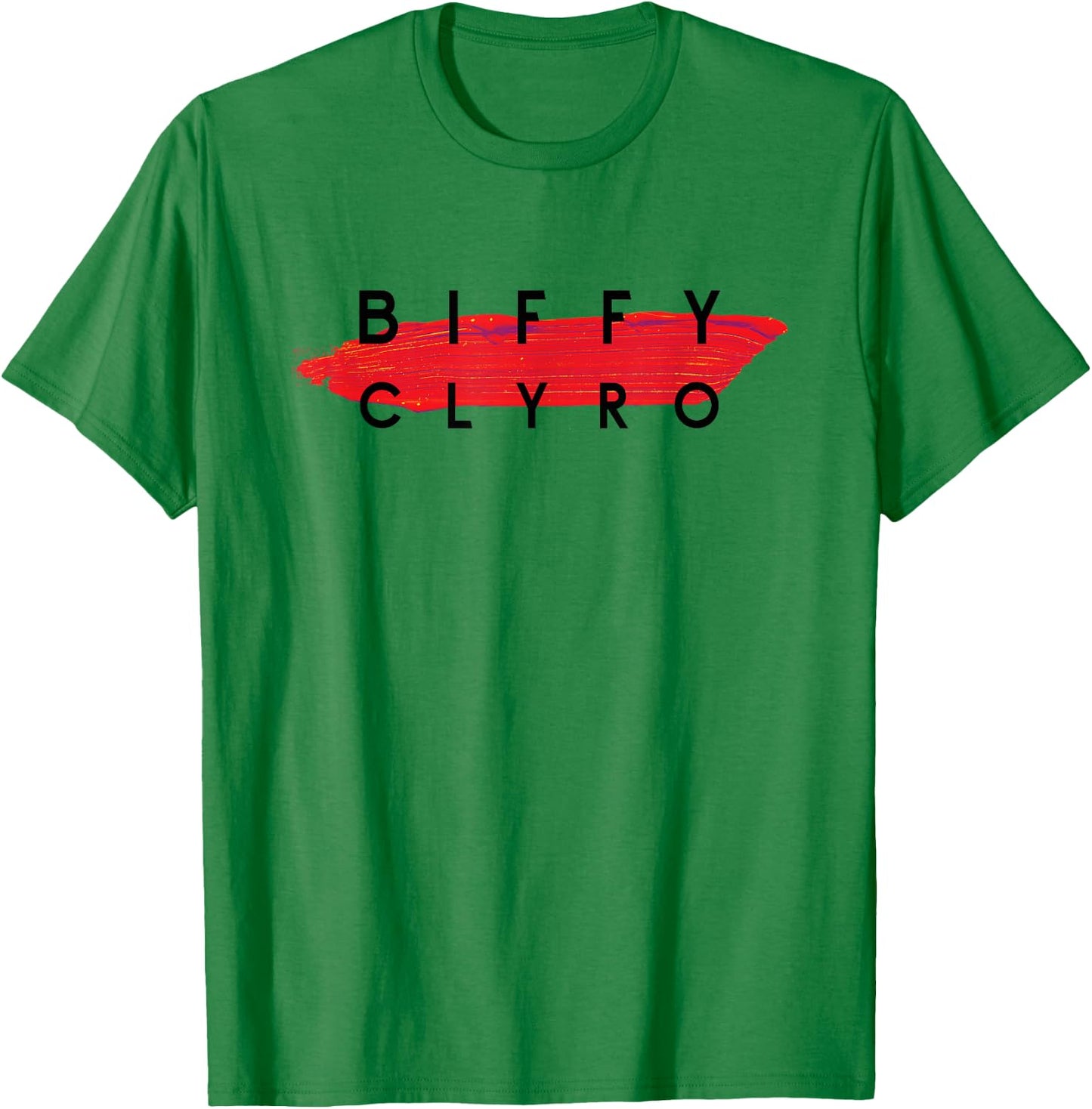 Biffy Clyro Brush Logo T-Shirt - T-Shirt | Irish Green