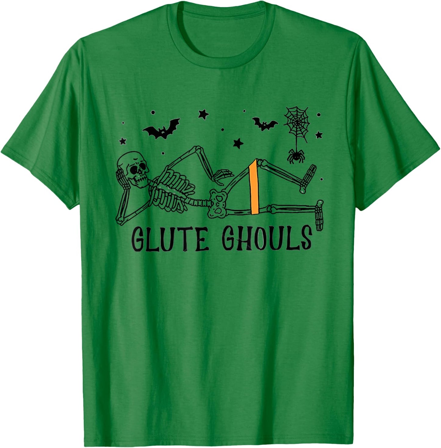 Glute Ghouls Fall Physical Therapy Halloween Spooky Season T-Shirt - T-Shirt | Irish Green