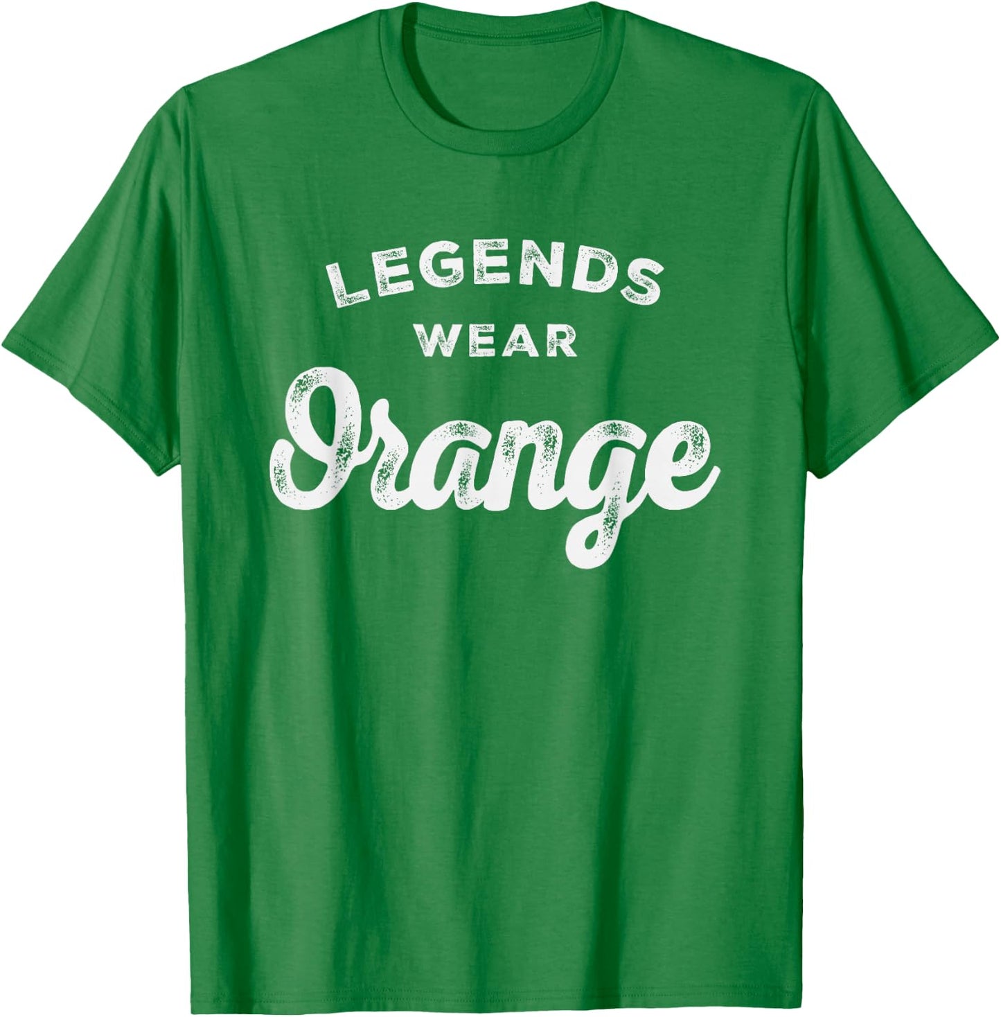 Legends Wear Orange Team Spirit Game Gear Color War T-Shirt - T-Shirt | Irish Green